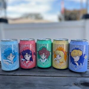 Sailor Moon Soda Cans